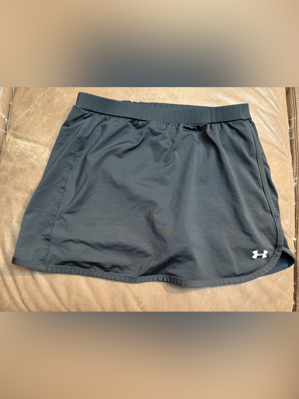 Under Armour Black Kids Athletic Shorts Skort